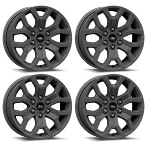 Ford F-150 Wheel Kit - Ford Racing - M-1007K-1875GA - Matte Gray - `24-`25